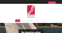 Desktop Screenshot of disabilityfoundation.org