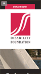 Mobile Screenshot of disabilityfoundation.org